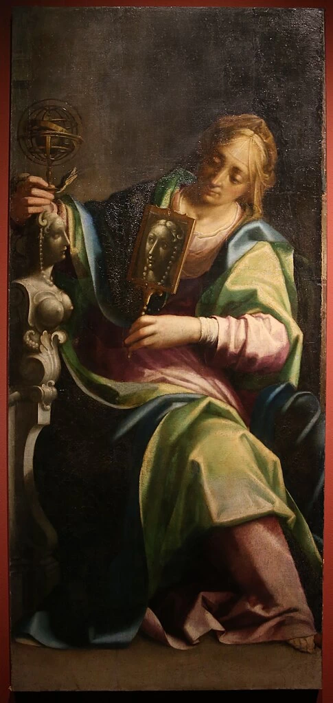 Aurelio Lomi - Le quattro virtù, la Prudenza, 1606, S. Michele in Borgo, Pisa